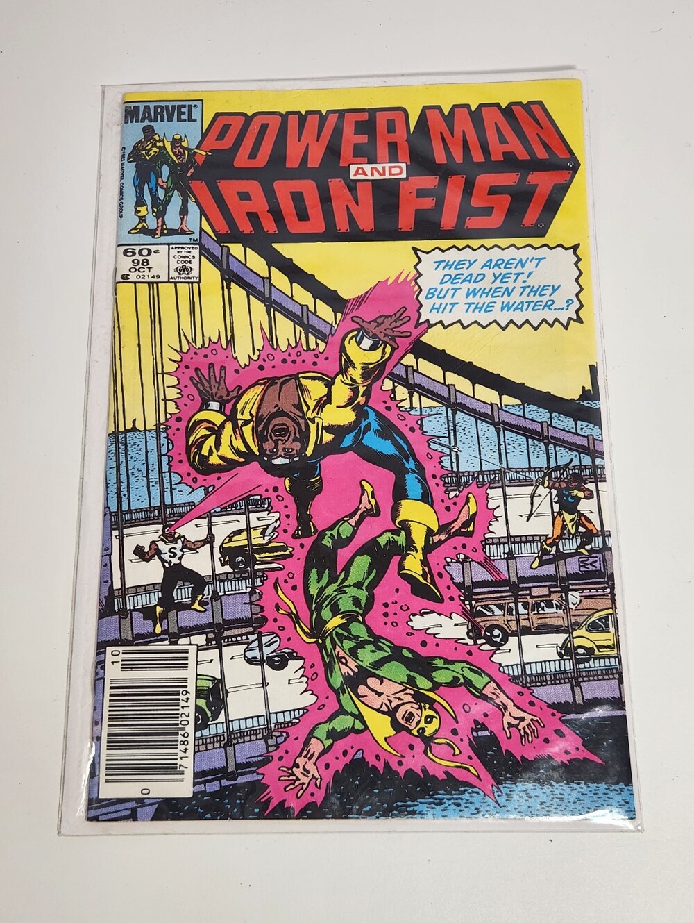 Marvel Power Man and Iron Fist #98 (1982) Priest, Denys Cowan Cover, Direct